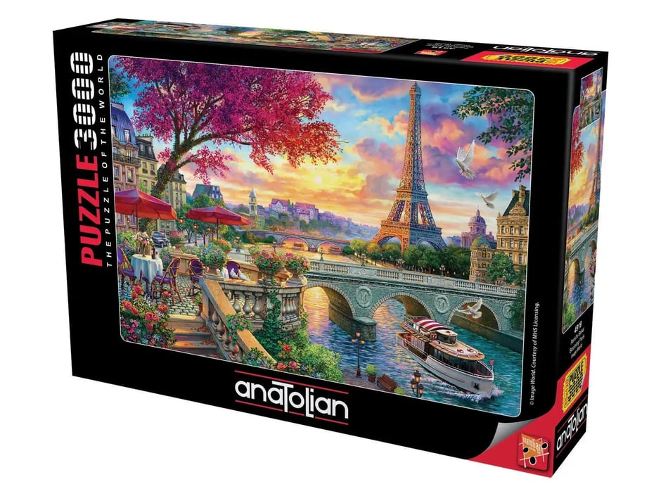 Pariste Bahar - 3000 Parça Puzzle - 4919