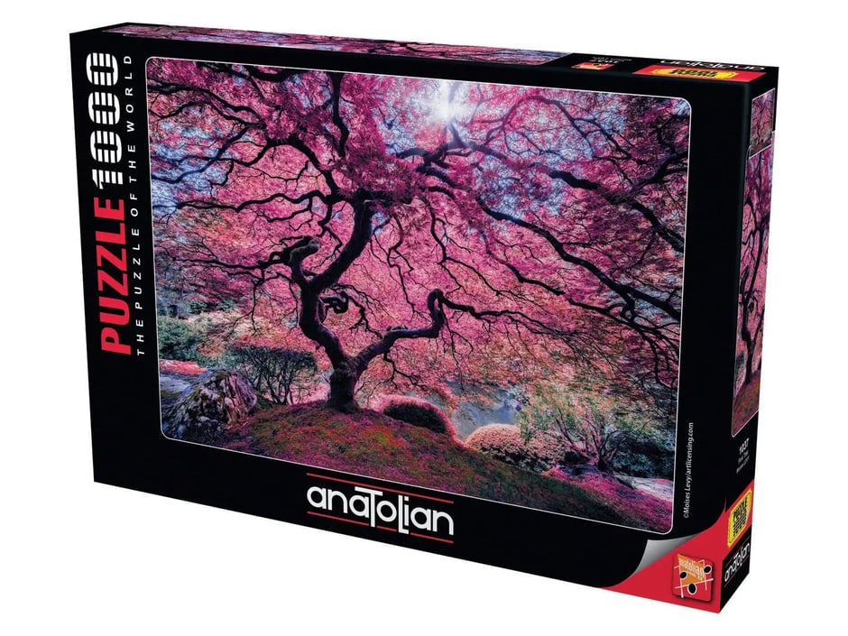 Pink Tree - 1000 Parça Puzzle - 1037