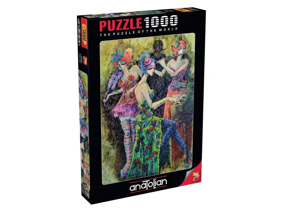 Renk Üçlüsü  - 1000 Parça Puzzle - 1046