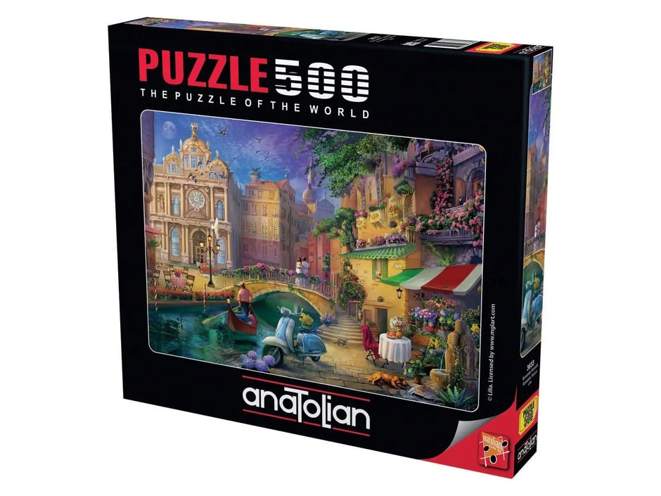 Romantik Venedik  - 500 Parça Puzzle - 3633