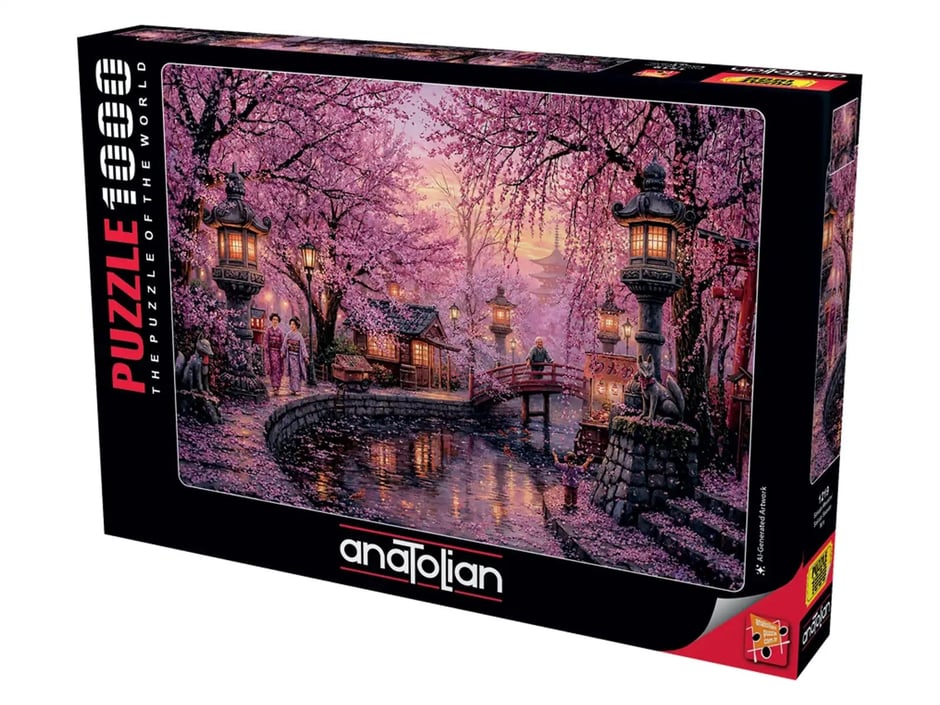 Sakura Mevsimi - 1000 Parça Puzzle - 1219