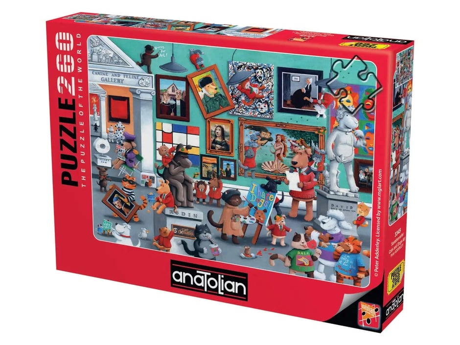 Sanatseverler  - 260 Parça Puzzle - 3345