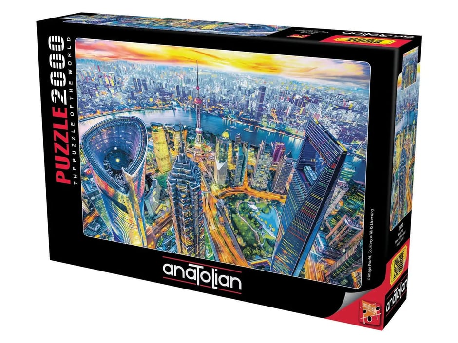 Şanghay  - 2000 Parça Puzzle - 3962