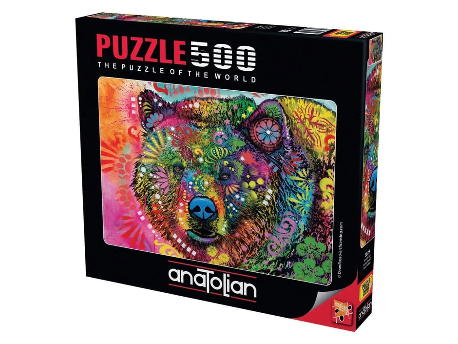 Sevimli Ayı  - 500 Parça Puzzle - 3629