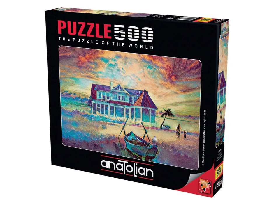 Tatil Evi  - 500 Parça Puzzle - 3626