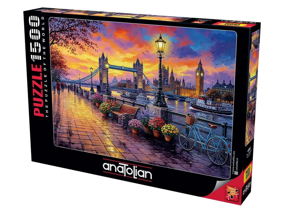 Tower Bridge II - 1500 Parça Puzzle - 4583
