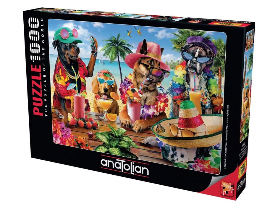 Tropikal Parti - 1000 Parça Puzzle - 1102