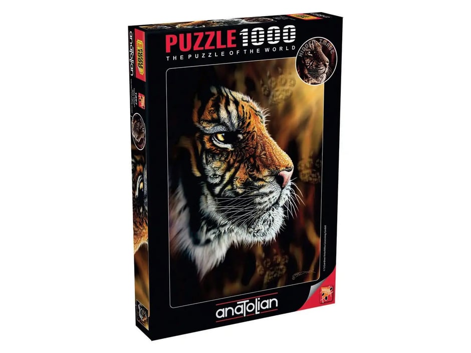 Vahşi Kaplan - 1000 Parça Puzzle - 1097