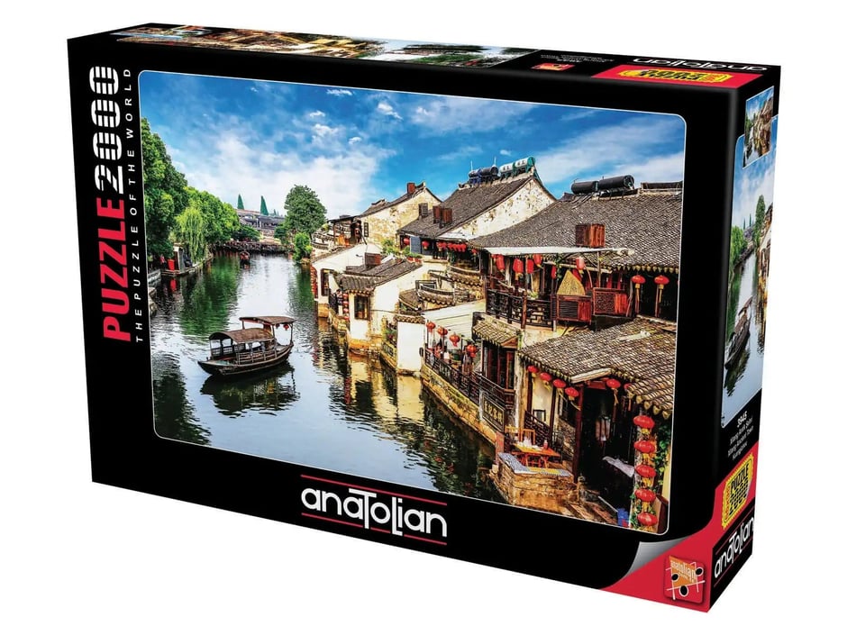 Xitang Antik Şehri  - 2000 Parça Puzzle - 3945
