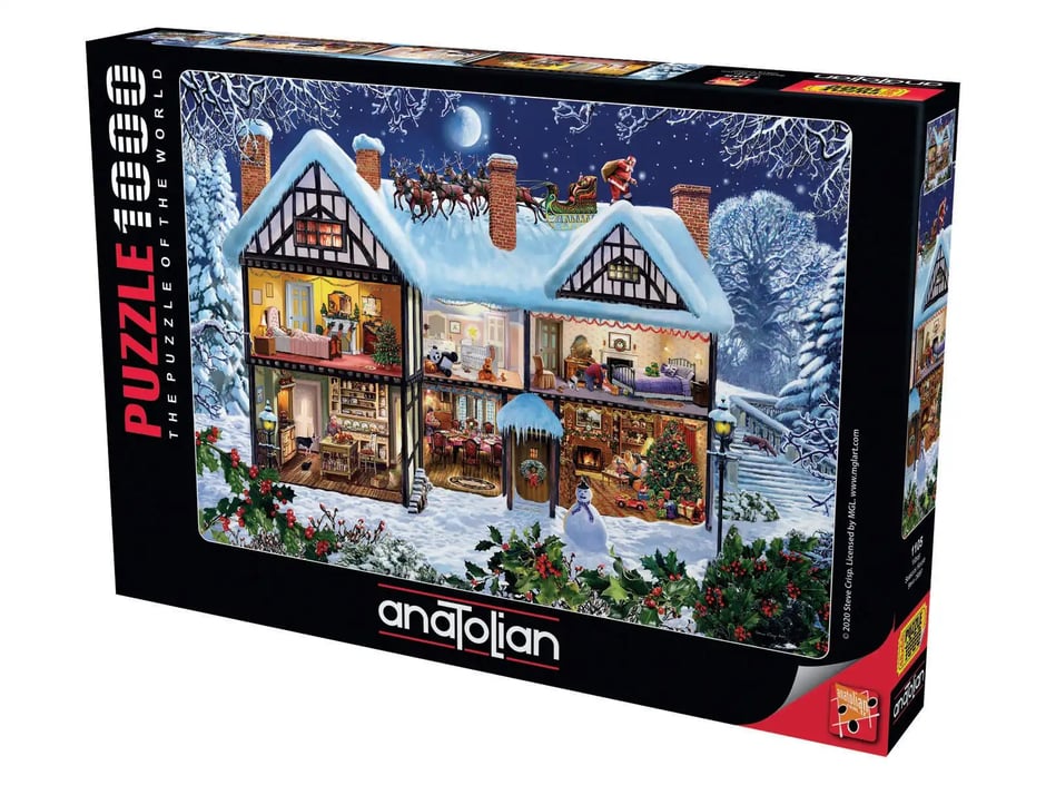 Yılbaşı - 1000 Parça Puzzle - 1105