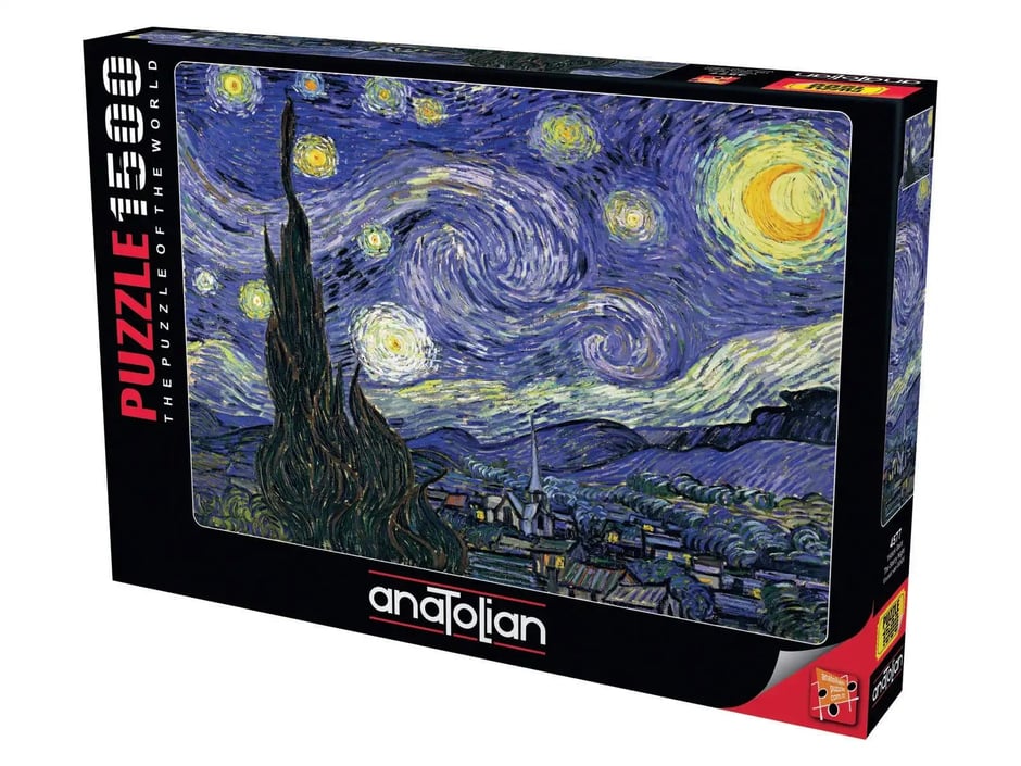 Yıldızlı Gece - 1500 Parça Puzzle - 4577