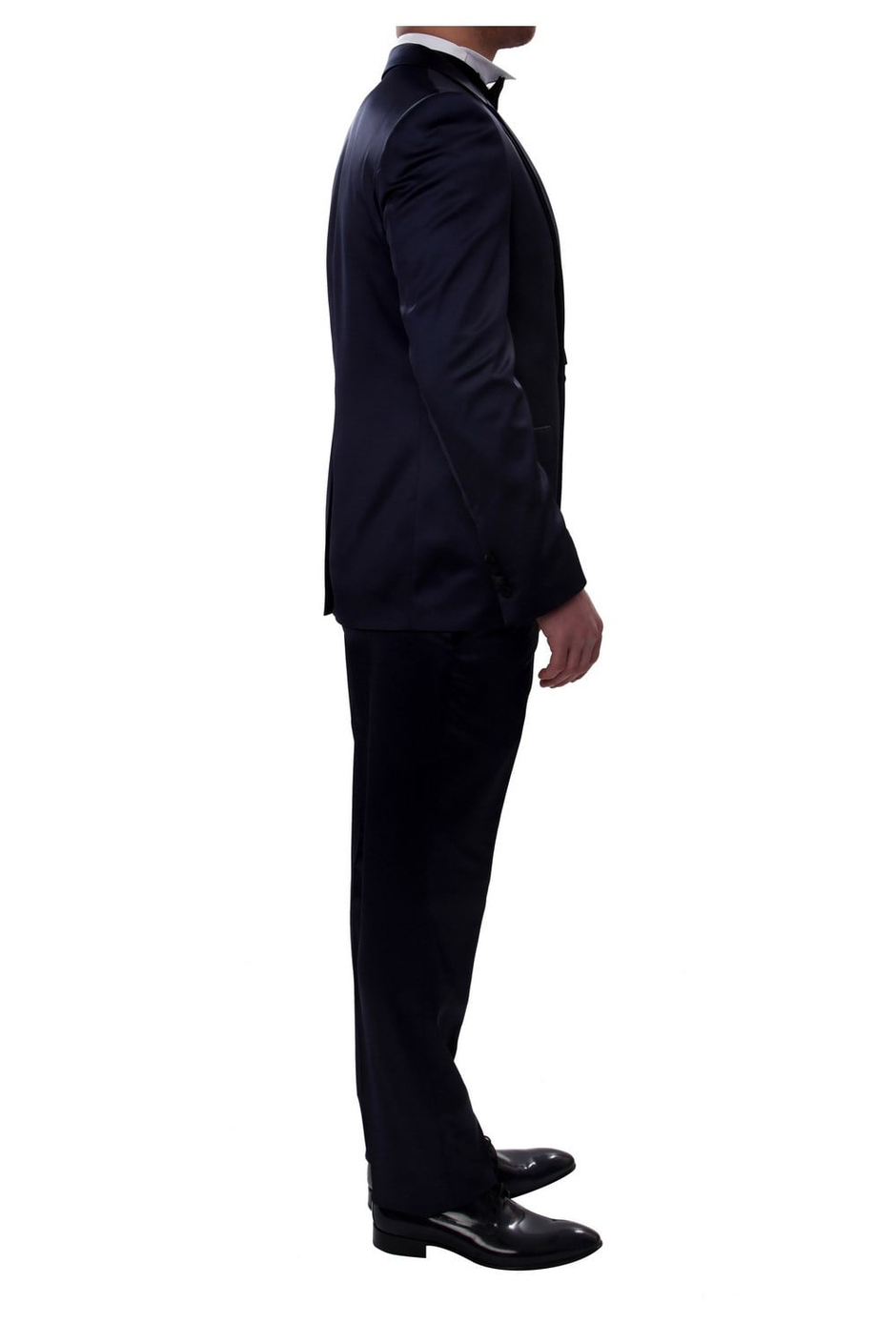 027 Slim Fit Lacivert Black Takım Elbise