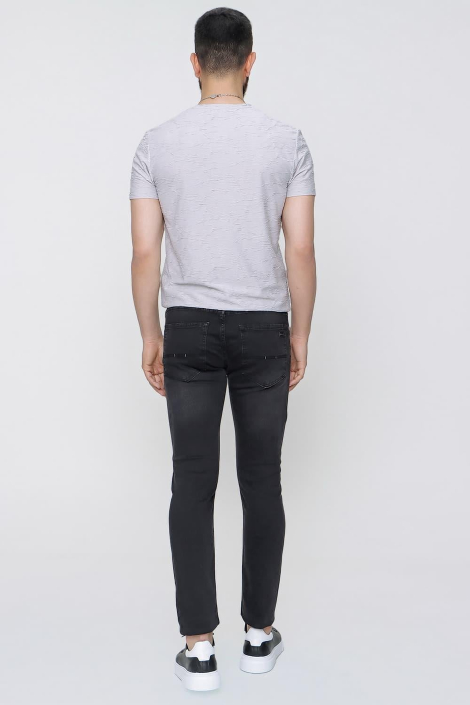 086 Siyah Jean Pantolon