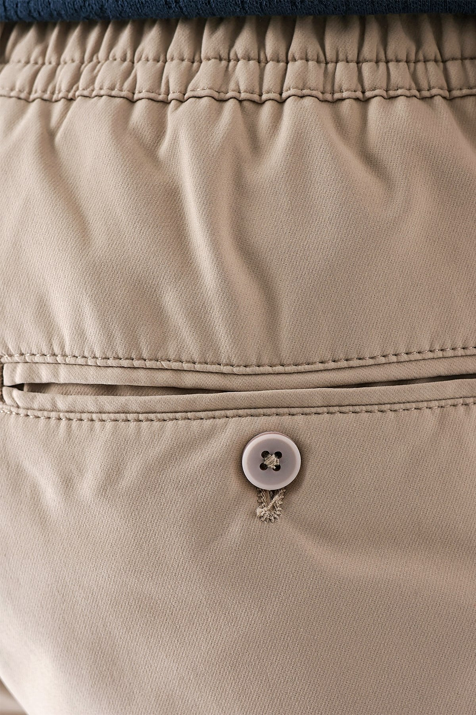 Comfort Fit Beli Lastikli Yan Cep Taş Jogger Pantolon P 1150