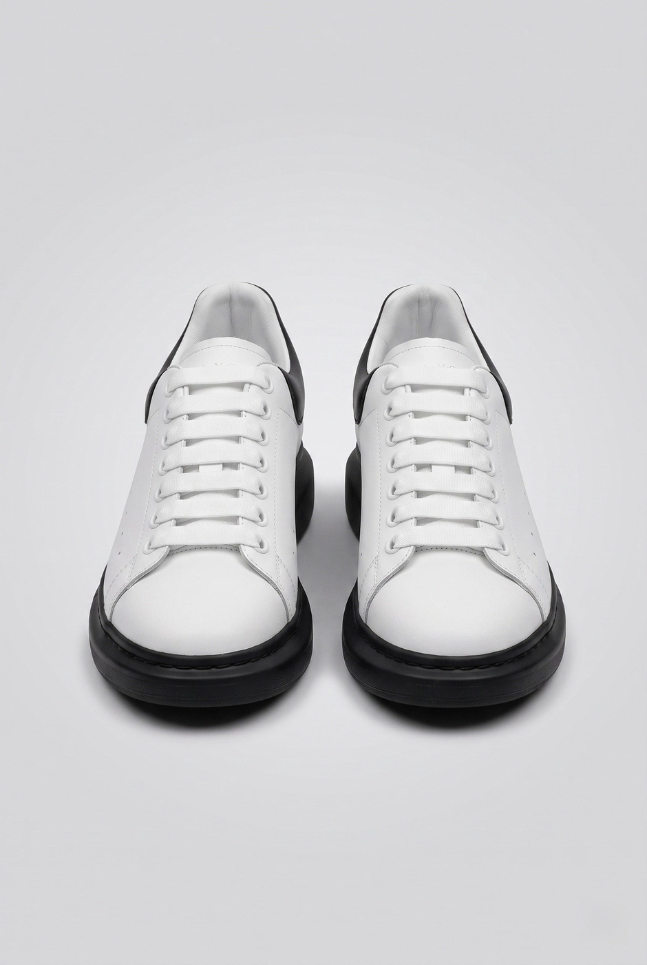 Kalın Eva Tabanlı Bağcıklı Çift Renk Beyaz Sneaker Ayakkabı 2026-12
