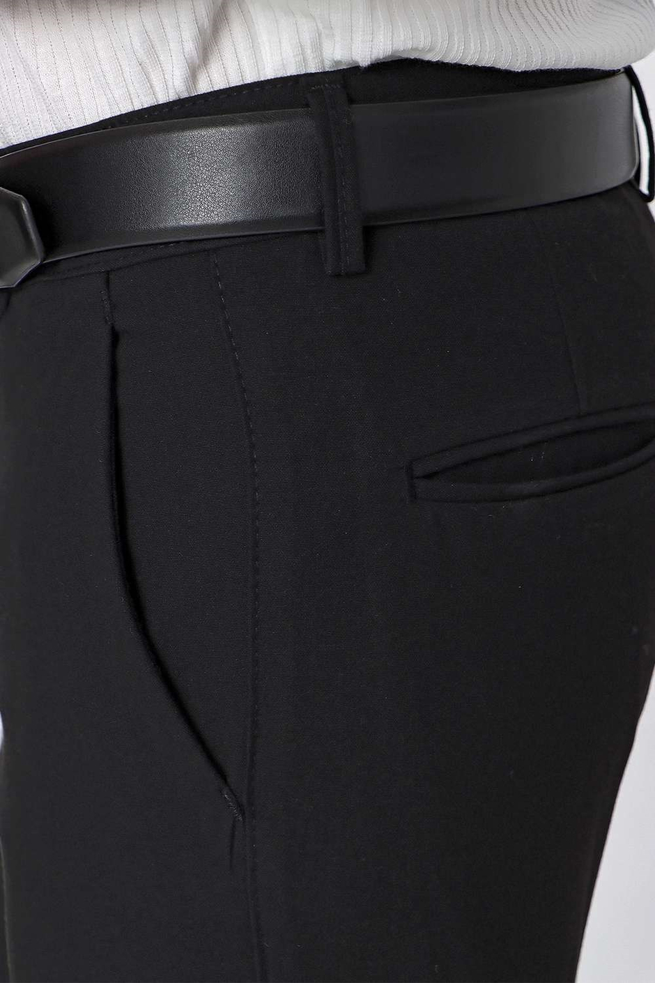 P 1102 Slim Fit Siyah Spor Pantolon