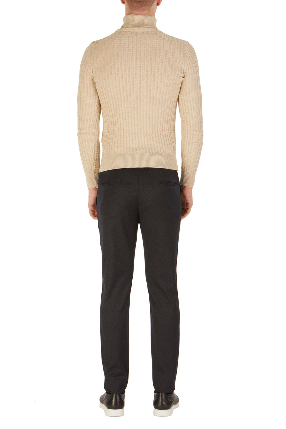 Slim Fit Pilesiz Yan Cepli Esnek Pamuklu Lacivert Pantolon P 1052