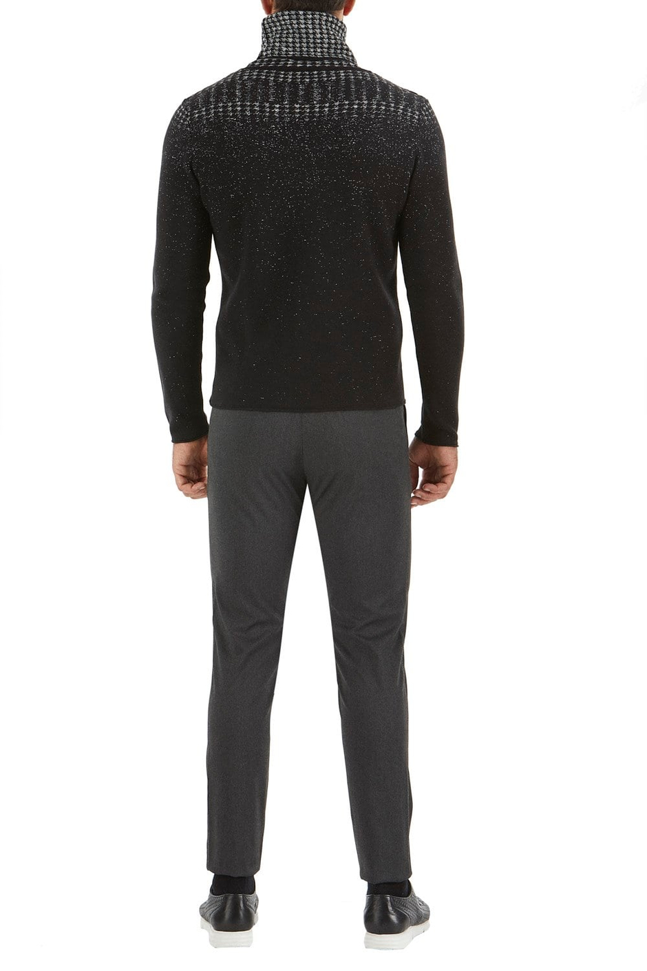 Slim Fit Pilesiz Yan Cepli Esnek Pamuklu Antrasit Pantolon P 1052