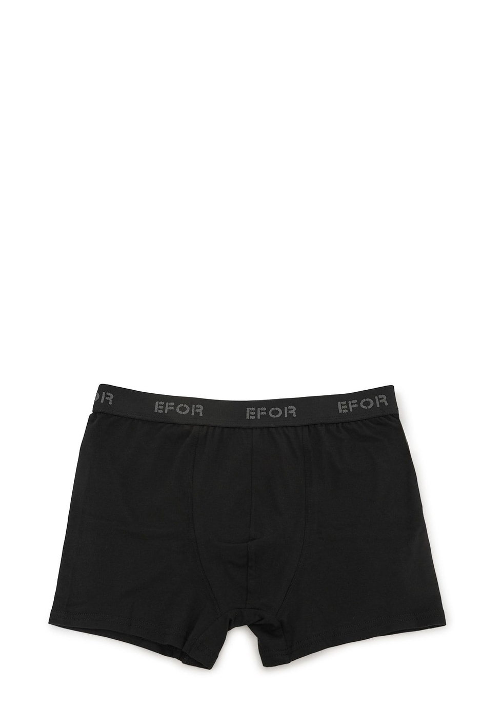 Slim Model %100 Modal Esnek Düz Siyah Erkek Boxer 05