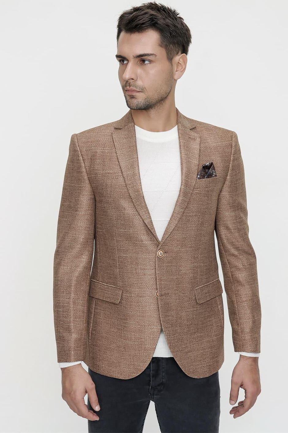 C 596 Slim Fit Vizon Spor Ceket
