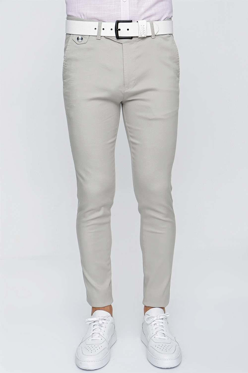 P 1093 Slim Fit Taş Spor Pantolon