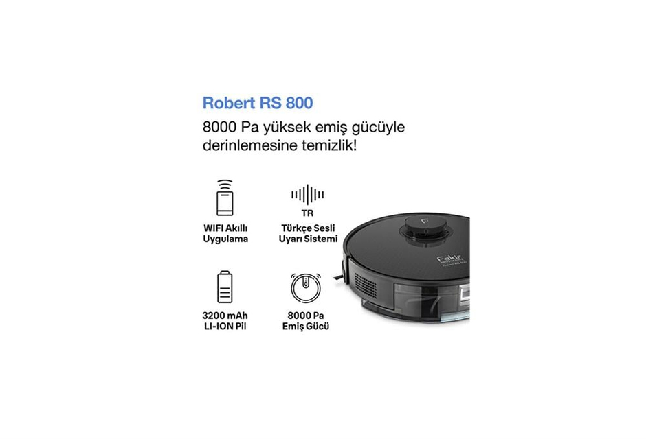 Fakir Rs 800 Akıllı Robot Süpürge