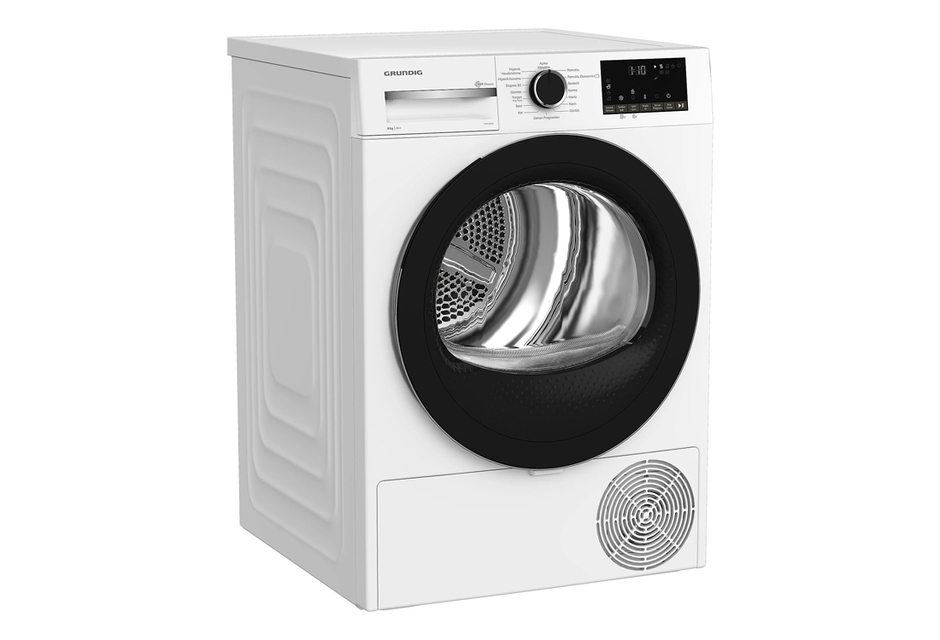 Grundig Gpdh 8634 8 Kg Beyaz Çamaşır Kurutma Makinesi (D)