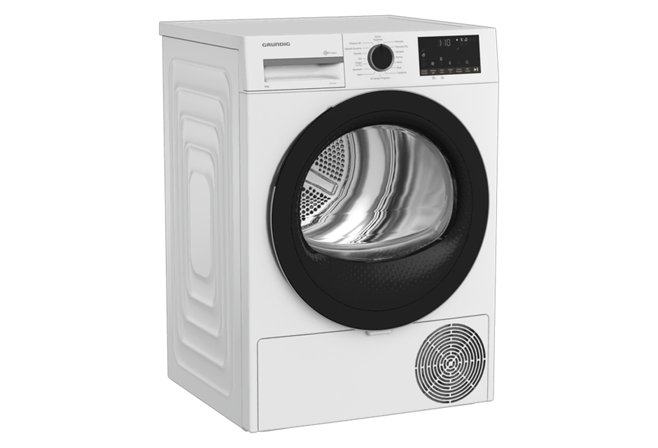 Grundig Gpdh 9554 9 Kg Beyaz Çamaşır Kurutma Makinesi (D)