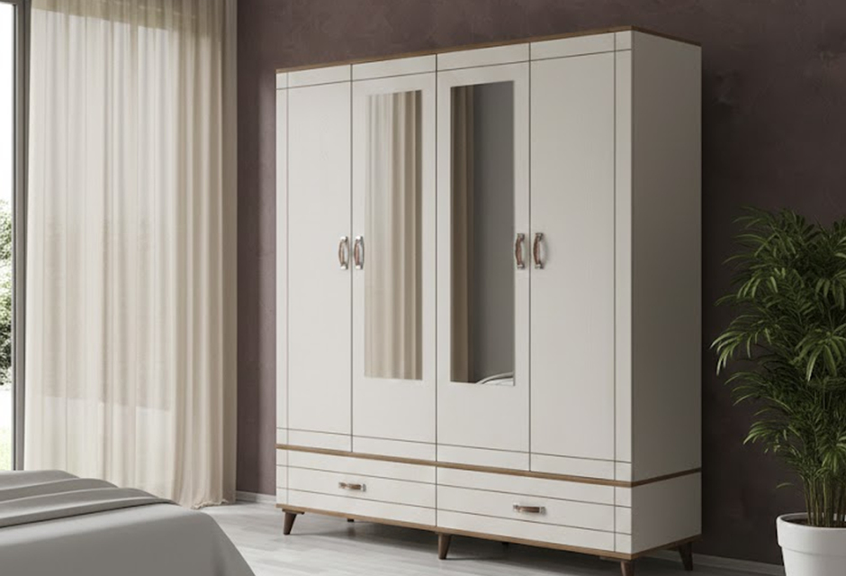 Ma711 Bodrum 4 Kapılı Dolap