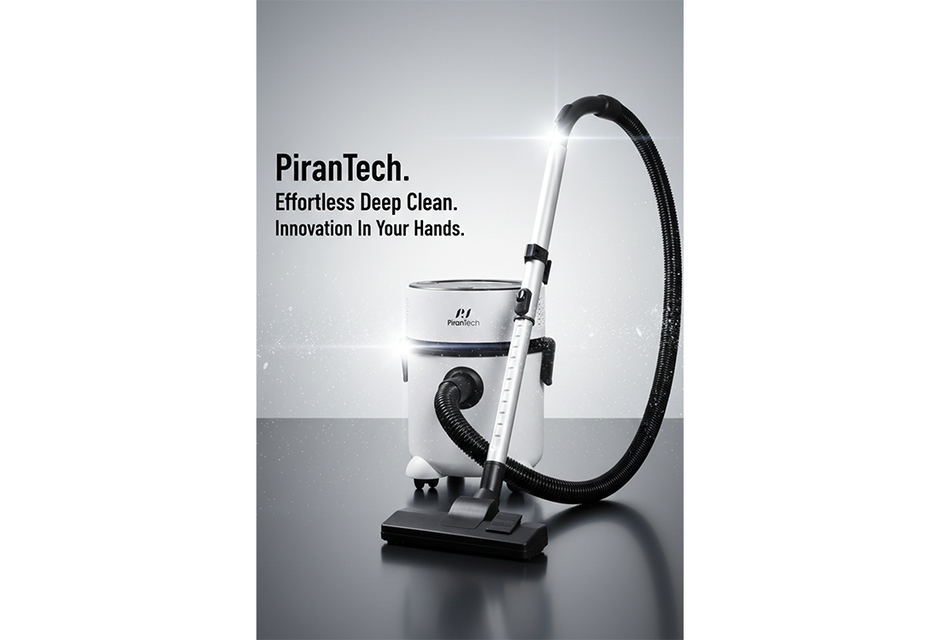 Pirantech Es-07 Panda Islak & Kuru Elektrikli Süpürge | 1000W Güçlü Motor | Hepa Filtreli