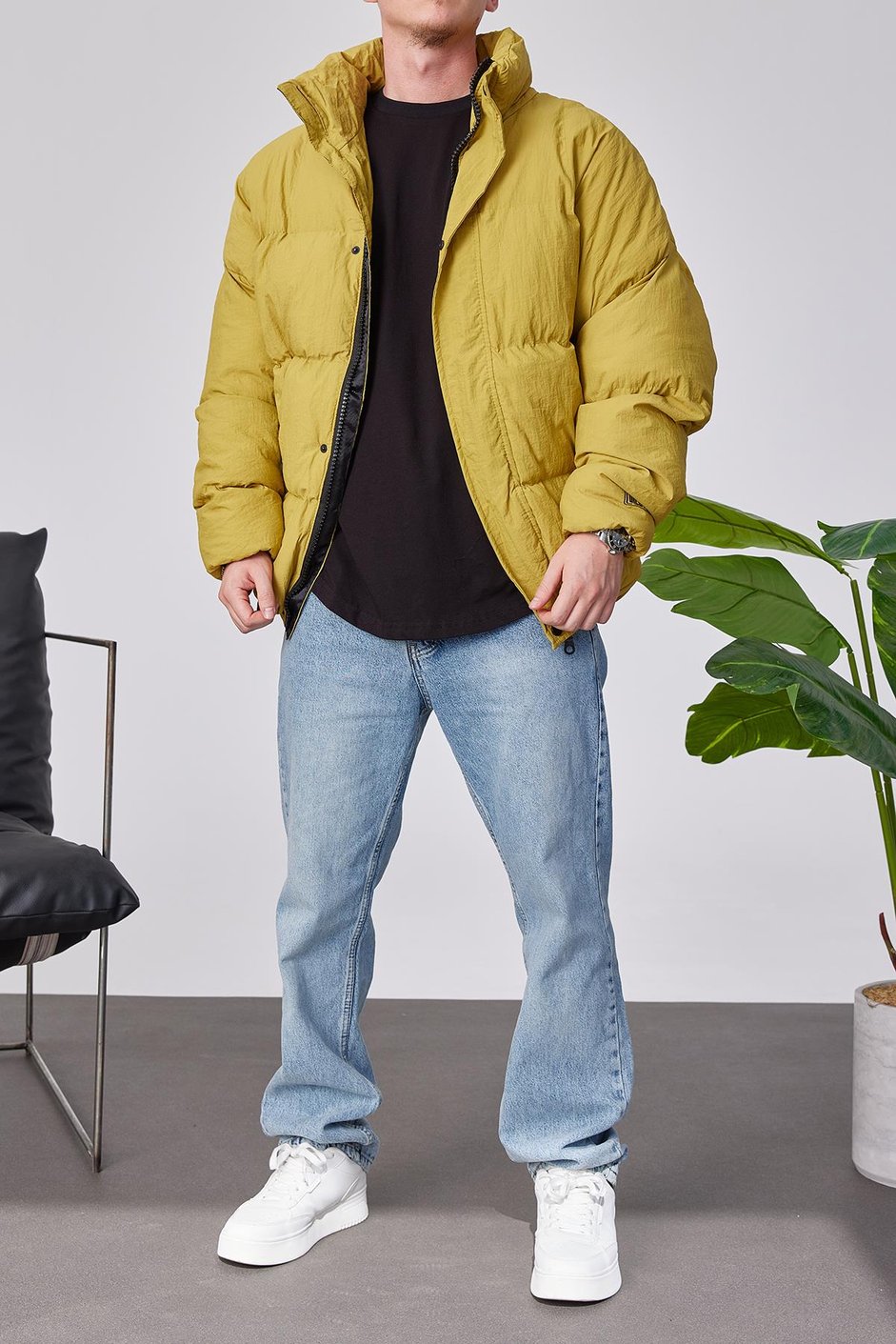 4710 Hardal Şişme Mont