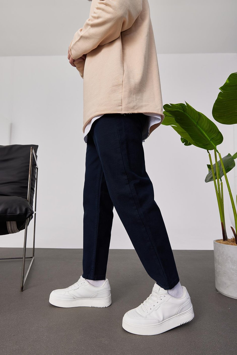 6298 Lacivert Gabardin Pantolon