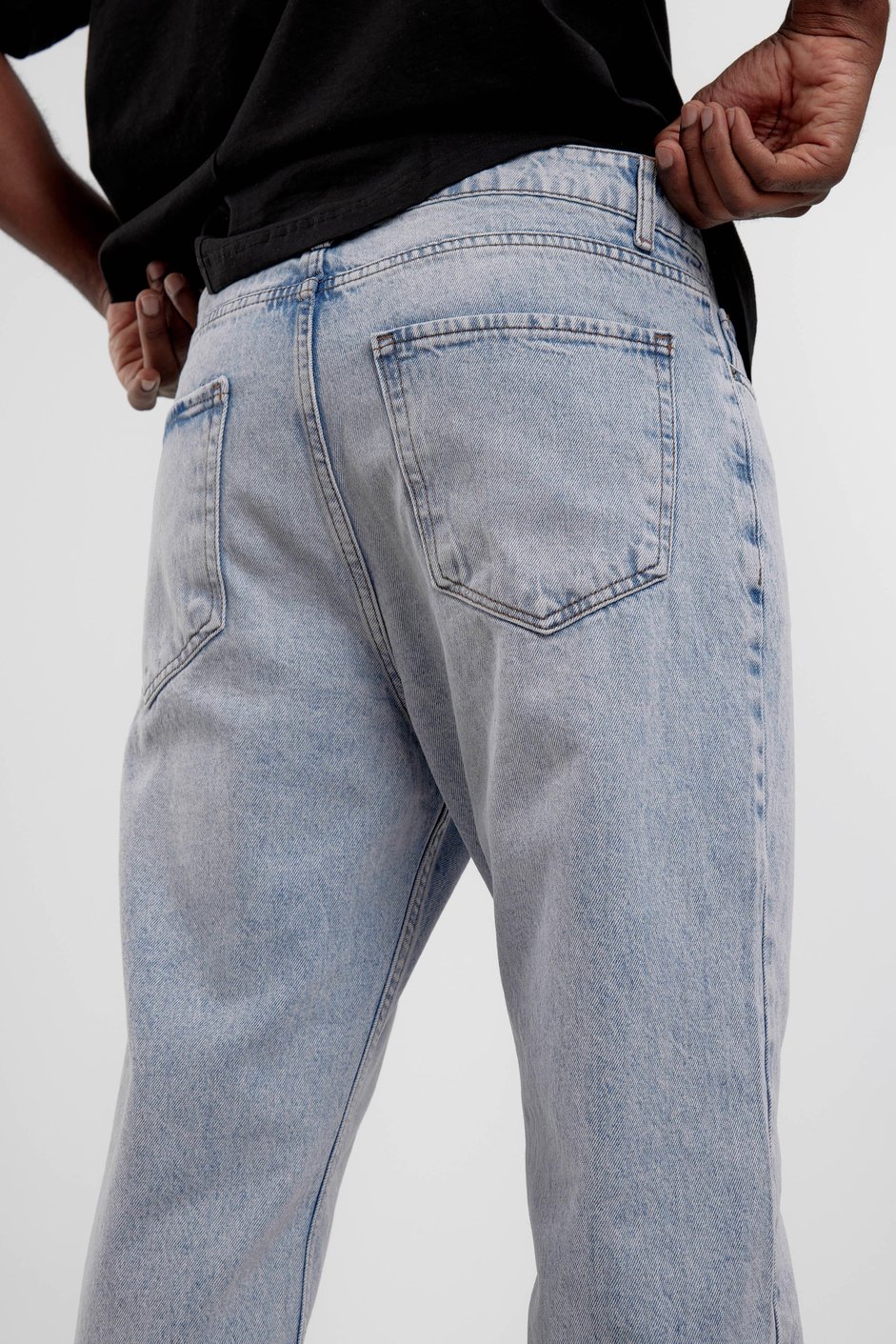 Açık Mavi KP-398-1 BF Taşlamalı Jean