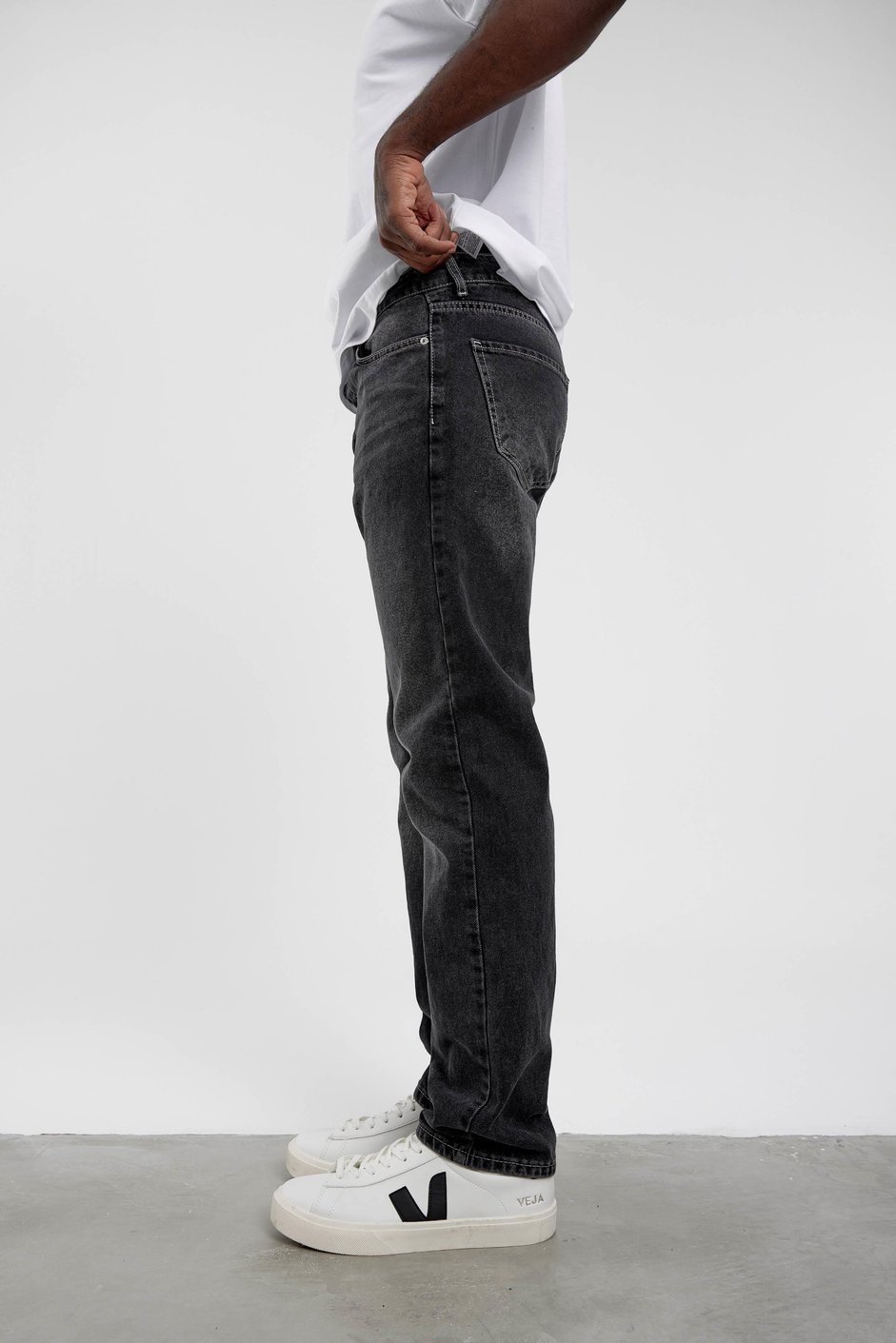Füme KP-630-1 Baggy Taşlamalı Jean