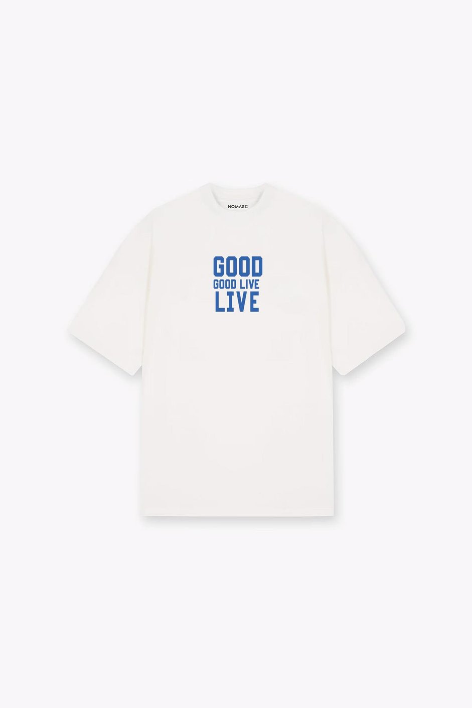Good Live Baskılı Beyaz Tshirt