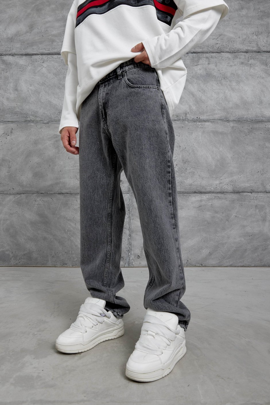 Gri MMX BAGGY JEAN
