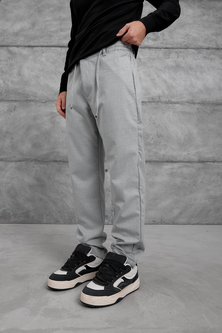 Gri MMX JOGGER KUMAŞ PANTOLON