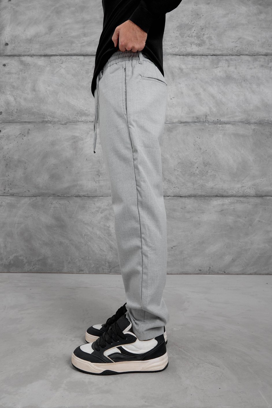 Gri MMX JOGGER KUMAŞ PANTOLON