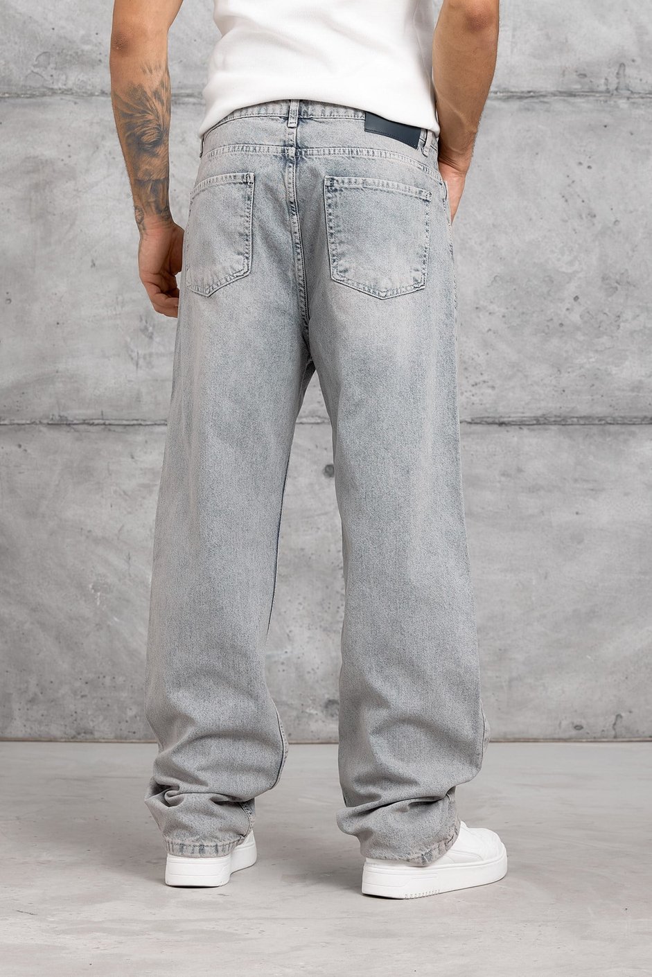 Gri MOBB BAGGY JEAN