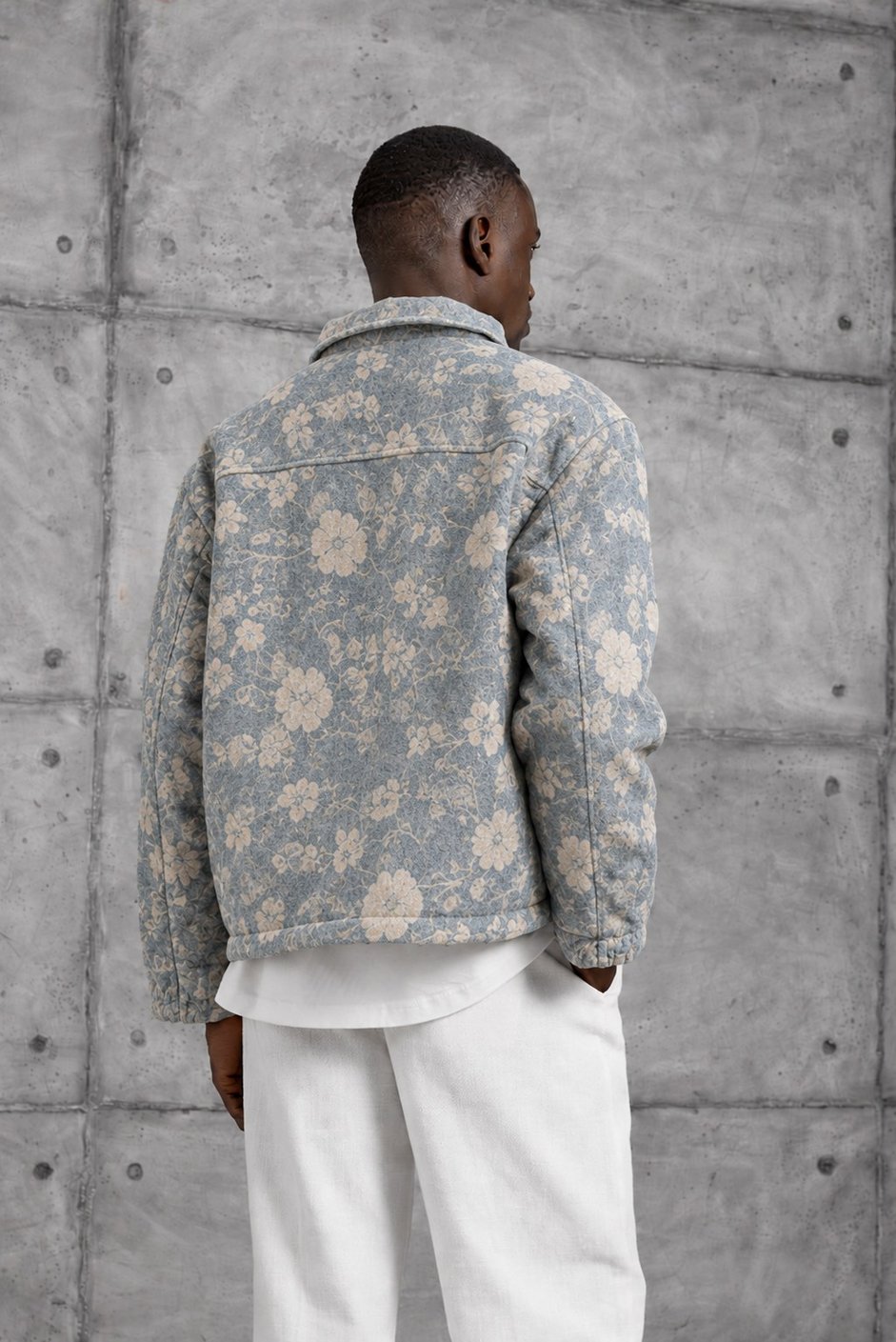 Haki DESENLİ OVERSIZE CEKET