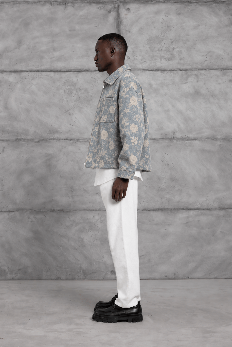 Haki DESENLİ OVERSIZE CEKET