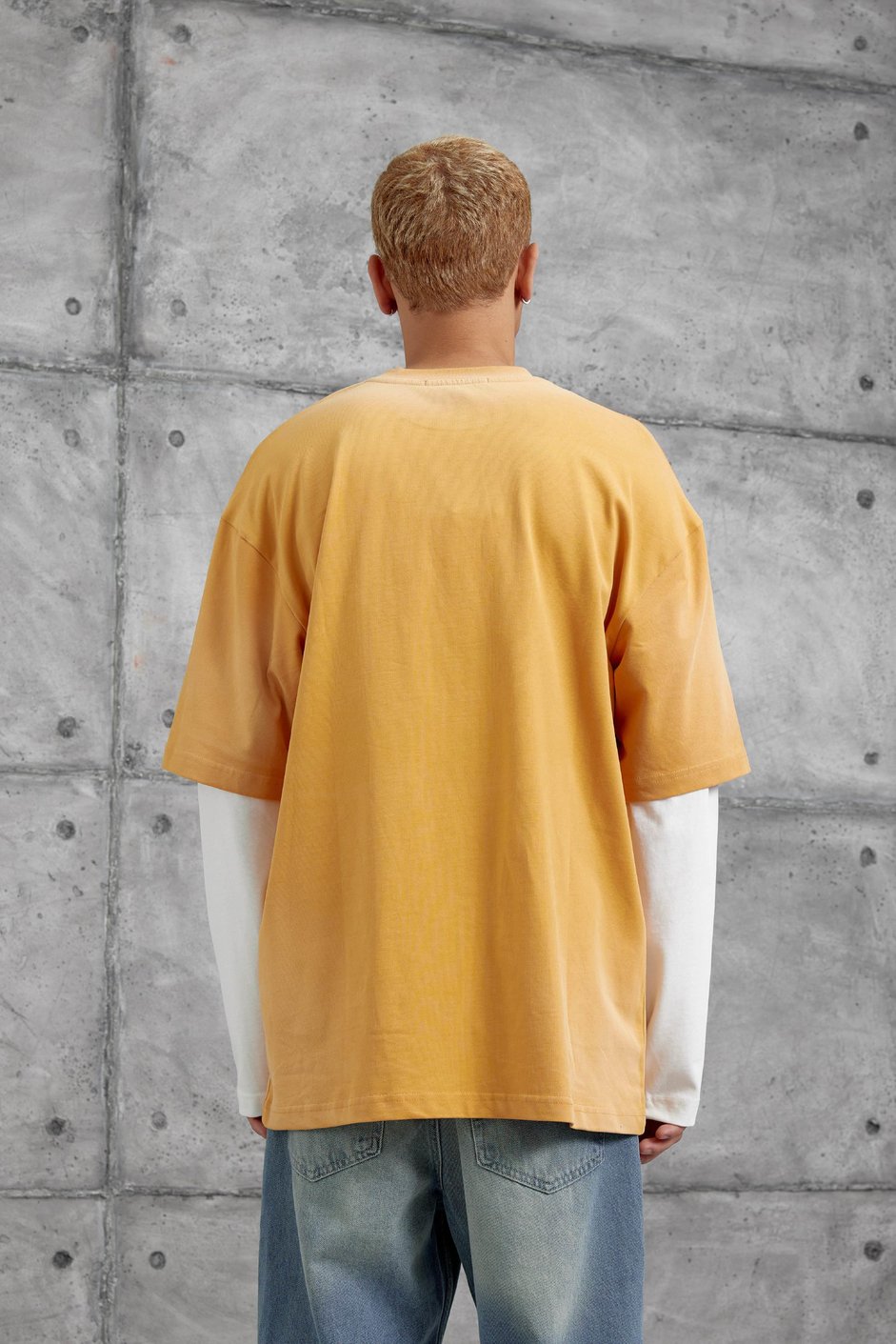 Hardal Sebizegva Baskılı Parça Kollu Sweatshirt