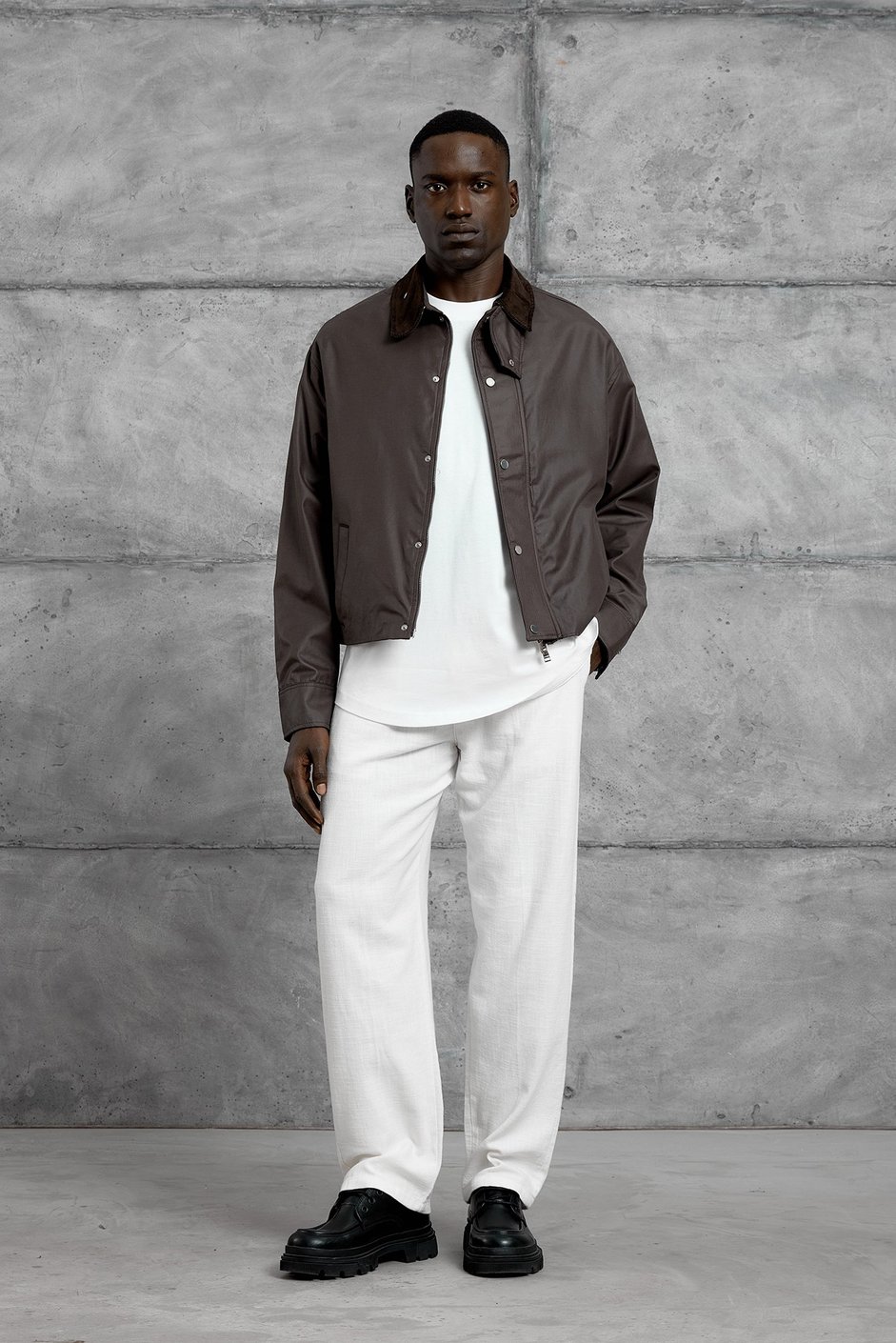 Kahverengi 251 OVERSIZE CEKET