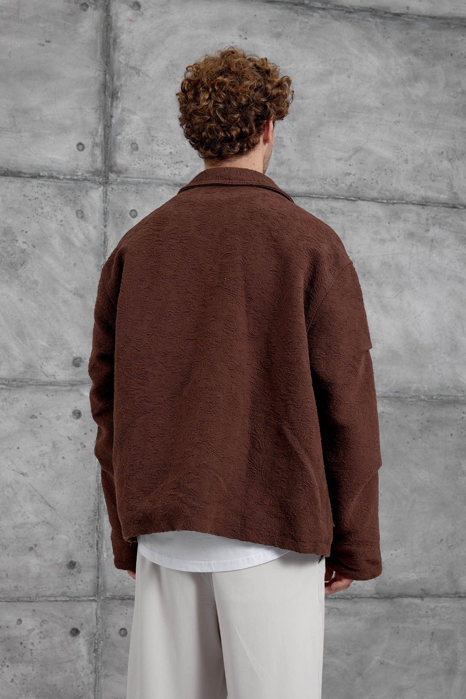 Kahverengi Gst Oversize Ceket
