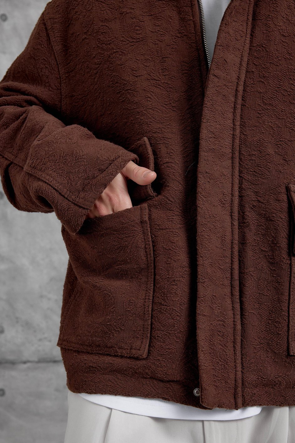Kahverengi Gst Oversize Ceket