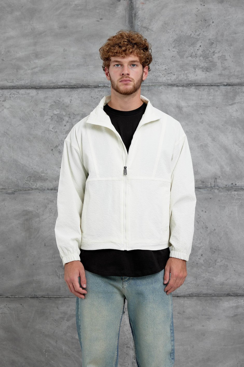Krem 251 Mevsimlik Oversize Ceket