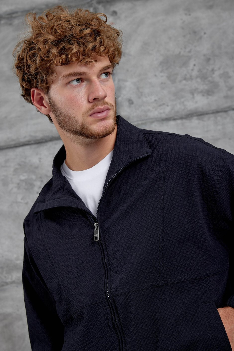 Lacivert 251 Mevsimlik Oversize Ceket