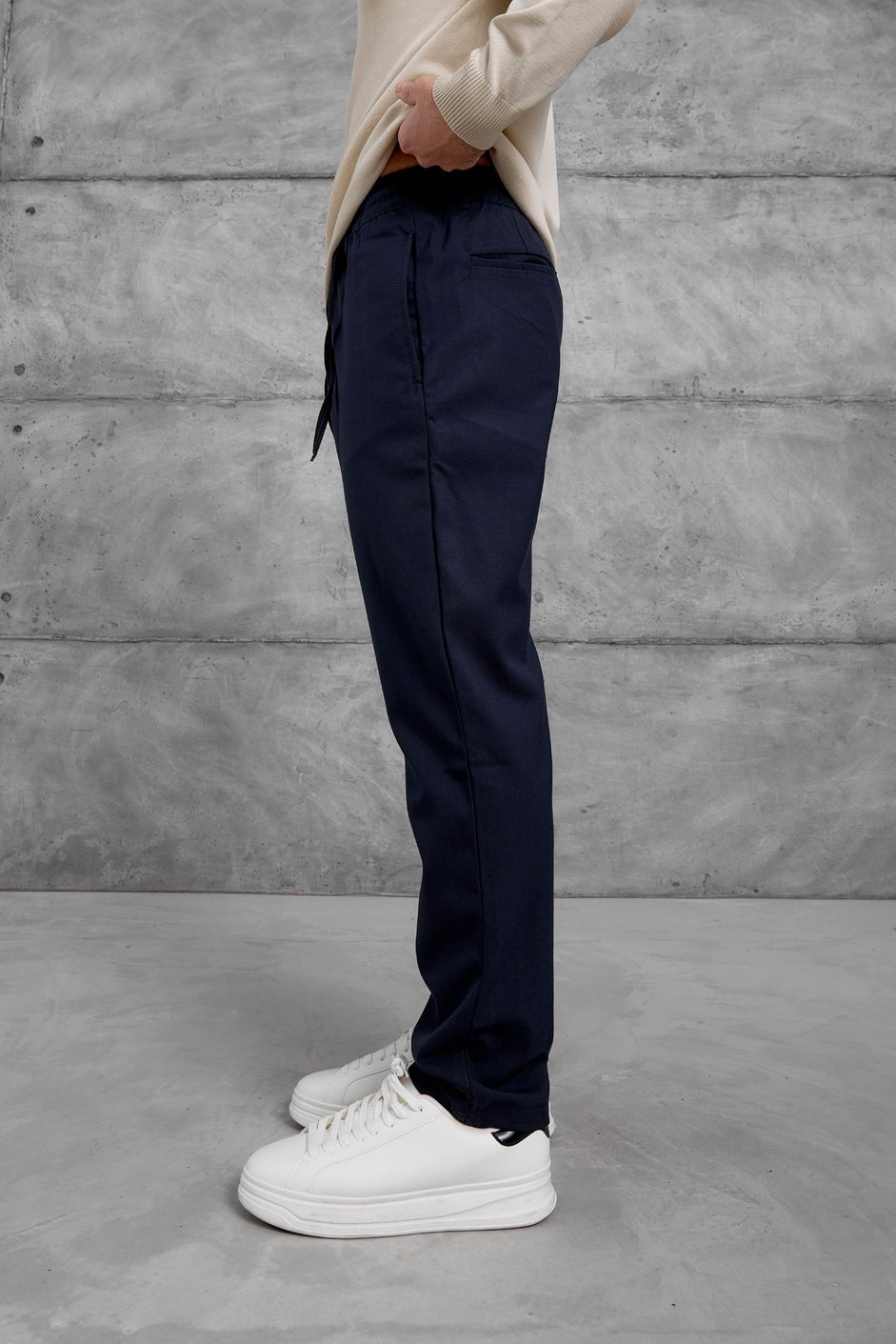 Lacivert MMX JOGGER KUMAŞ PANTOLON