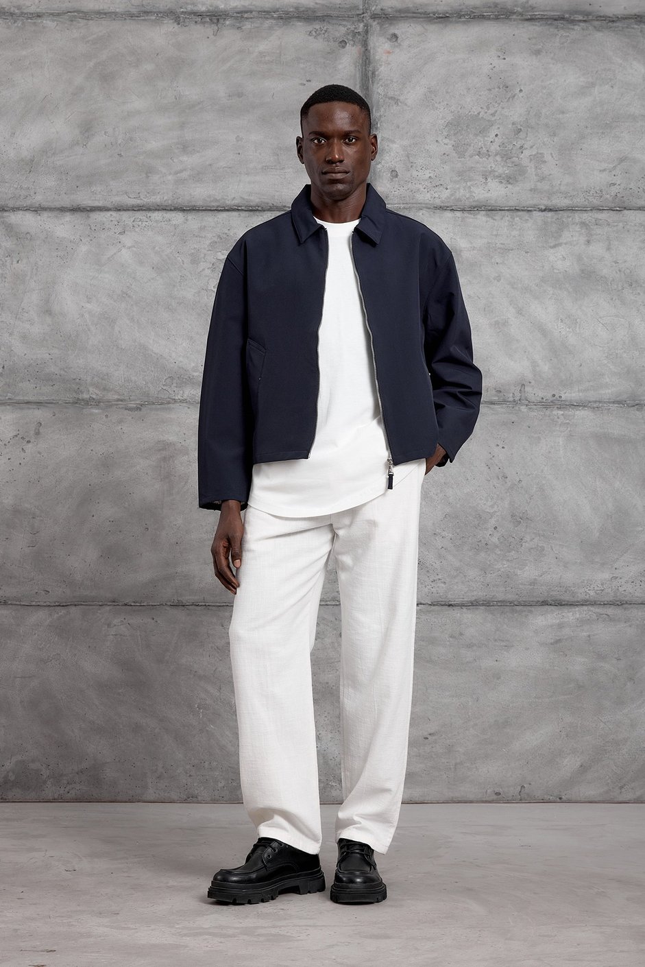Lacivert MMX OVERSIZE CEKET