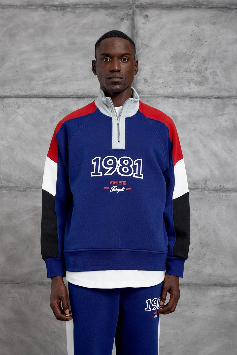 Mavi 1981 BASKI OVERSIZE EŞOFMAN TAKIMI
